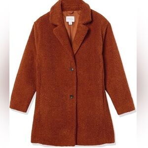 Daily Ritual Brown / Rust Teddy
Coat, Size S
